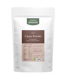 Premium Organic Cacao Powder - 400g | Unsweetened & Raw | Great for Baking & Hot Chocolate | Bulk Size - Buy Online on GoSupps.com