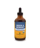 Herb Pharm Brain and Memory Liquid Herbal Formula with Ginkgo - Enhance Memory & Concentration 4 Fl Oz - International Shipping Available - Buy Online on GoSupps.com