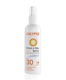 Calypso Once A Day Sun Protection Spray SPF30 | 8 Hours Sun Protection | Non Greasy | Water Resistant | 200ml Transparent package may vary - Buy Online on GoSupps.com