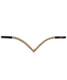 Buy Wodenhringring Horse Glitzer Headband - Leather Diamond Stirring Strap for Warmblood Thoroughbred & Pony - COB Black/LCT | International Shipping Available - Buy Online on GoSupps.com