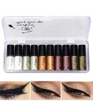 Buy Long-Lasting Glitter Eyeliner & Liquid Eyeshadow Kit - Luminous Shimmer Makeup in Multicolors | International Shipping - Buy Online on GoSupps.com