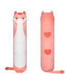 Mewaii 28in Long Cat Plush Pillow - Cute Stuffed Animal Squishy Toy for Kids (Pink) - Buy Online on GoSupps.com