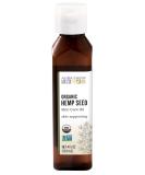 Aura Cacia Organic Hemp Seed Oil - Pure & GCMS Tested - 118ml (4 fl oz) - Buy Online on GoSupps.com