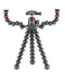 Joby Gorillapod 3K Pro Rig with Stand, BallHead, QR Plate, 2 Arms | 6lb Load | Black/Charcoal/Red - Buy Online on GoSupps.com