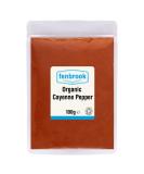 Certified Organic Cayenne Pepper (100g) - Fenbrook Organic - Buy Online on GoSupps.com