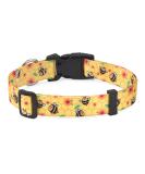 Mihqy Adjustable Dog Collar - Soft Comfort Bohemian Design with Flowers & Geometric Patterns for Small Medium & Large Dogs | Neck Size 25-40 cm - Buy Online on GoSupps.com