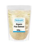 Organic Fine Oatmeal 500g | Certified Organic by Fenbrook Organic - Buy Online on GoSupps.com