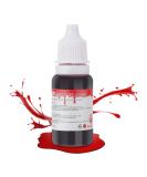 Realistic Fake Blood Makeup 0.35oz - Dripping Liquid for Halloween & Cosplay - Washable Vegan & Cruelty-Free - Buy Online on GoSupps.com