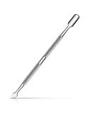 NICEMOVIC Pro Cuticle Pusher & Spatula 2-Sided Stainless Steel Tool for Gel Nail Polish Removal International Shipping Available - Buy Online on GoSupps.com