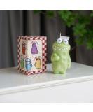 Cute Forest Moss Scented Candle | Natural Soy Wax with Essential Oils | Long Lasting Burn for Relaxation | Fun Gift for Women & Children - Buy Online on GoSupps.com