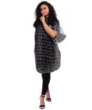 Betty Dain Hair Stylist Shampoo Cape - Waterproof & Stain Resistant Vinyl - Durable & Reusable Cover - Black Secret Messages - 36 x 54 inches - Buy Online on GoSupps.com
