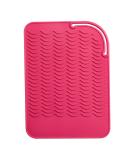 Oneleaf Portable Heat Insulated Silicone Mat for Curling & Flat Irons Durable Heat Resistant Pouch for Hair Styling Tools Versatile & Stylish (Pink - Buy Online on GoSupps.com