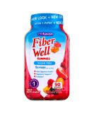 VitaFusion Fiber Well Gummies - Assorted Flavors - 90 Gummies (Pack of 3) | Fiber Supplement - Buy Online on GoSupps.com
