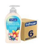 Softsoap Deeply Moisturizing Liquid Hand Soap Pump, Warm Vanilla & Coconut Milk - 11.25 Fl Oz (Pack of 6) Warm Vanilla & Coconut Milk 11.25 Fl Oz (Pack of 6) - Buy Online on GoSupps.com