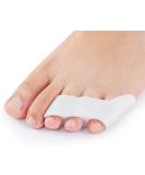 Toe Spreader Silicone - 4 Pcs Small Toe Separator for Overlapping Toes Pain Relief & Correction - Buy Online on GoSupps.com