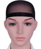 Wig Cap Hair 2 Pack wig caps to hold wig in place bald caps for wigs hair net for wigs Breathable Stocking Nylon Stretch Liner (Black) - Buy Online on GoSupps.com