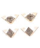 LALAFINA High Heel Protector - 2 Pairs Shoe Heel Caps & Toe Covers for Repairing High Heels | International Shipping Available - Buy Online on GoSupps.com