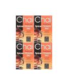 Chai Xpress Spiced Masala Tea | 25 Tea Bags | Traditional Spiced Masala Tea | Premium Blend Of Black Tea & Mixed Spices | No Artificial Flavourings | No Preservatives | Indian Origin |75G | Pack Of 4 - Buy Online on GoSupps.com