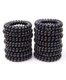 Tomedeks 12-Piece Spiral Hair Ties for Women & Men | Trackless Rubber Bands Strong Hold Scrunchies - Buy Online on GoSupps.com
