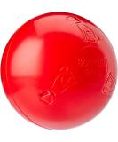 Buy Boomer Ball - Almost Indestructible Dog Toy for Energetic Dogs | Water Swim-Friendly | Durable & Robust (10cm Blue/Red) - International Shipping Available - Buy Online on GoSupps.com