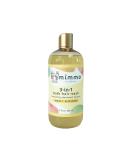 Mimmo Bubbles Moisturizing 3-in-1 Bubble Bath Shampoo & Body Wash | Vegan, Hypoallergenic, Organic Aloe & Shea Butter | Gentle for Sensitive Skin | 17 oz - Buy Online on GoSupps.com