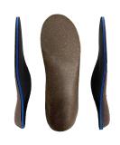 Cork Orthotics Insoles for Women - Neutral Arch Support Full Length Shoe Inserts (Size 7-7.5 Blue) - International Shipping Available - Buy Online on GoSupps.com