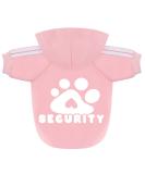 Dolahovy Dogs Hoodie - Stylish Autumn Winter Sweater Vest for Small Medium Dogs & Cats | Cozy Puppy Costumes & Coats in Pink - Buy Online on GoSupps.com