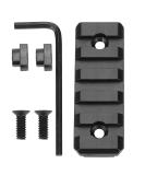 OKBY Mlok Picatinny Rail - M-LOK Rail Section 3/5/9/11 Metal Picatinny/Weaver Rail Set Accessories (Size : 5-Slot) - Buy Online on GoSupps.com