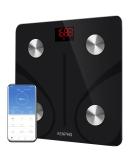 RENPHO Body Fat Scale Smart BMI Scale Digital Bathroom Wireless Weight Scale - Black - Buy Online on GoSupps.com