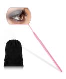 Large Square Stainless Steel Eyelash Extension Mirror - Lash Tools in Pink with Storage Bag - Buy Online on GoSupps.com