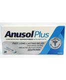 Anusol Plus Hemorrhoidal Suppositories (24 Count) - Fast Relief for Hemorrhoids - Buy Online on GoSupps.com