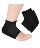 Buy Heels Socks & Heel Spur Bandage for Plantar Fasciitis Relief | Comfort Gel Compression Socks for Men & Women - Black - Buy Online on GoSupps.com