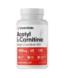 Bucked Up Acetyl L-Carnitine 1000mg - Brain Function Support (60 Servings, 120 Capsules) - Buy Online on GoSupps.com