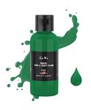 Go Ho Makeup Liquid Body Paint (2.1 oz) - Green Water Based Face & Body Paint for Special FX, Cosplay, Halloween - Buy Online on GoSupps.com