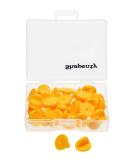 Shapenty 30PCS Butterfly Clutch PVC Rubber Pin Backs Keepers Replacement Uniform Badge Comfort Fit Tie Tack Lapel Pin Backing Holder Clasp (Yellow) - Buy Online on GoSupps.com