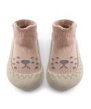 Cute Toddler Sock Shoes for Baby First Walking | Soft Sole with Grips 12-18 Months - Coffee - Buy Online on GoSupps.com