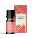 Aakriti Premium Cedarwood Essential Oil - 100% Natural & Pure GMP Certified - 10ml for Spa Aromatherapy Diffusion & Oil Burning - Buy Online on GoSupps.com