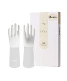 Shop Lanon Wahoo Reusable Household Gloves - 3 Pairs Size L White | Ideal for Kitchen Cleaning & Dishwashing - Buy Online on GoSupps.com