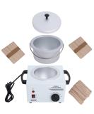 Electric Wax Warmer for Hair Removal | Body Spa Heater with Wooden Wax Sticks - Buy Online on GoSupps.com