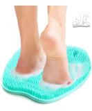 Shower Foot Scrubber with Non-Slip Suction Cups - Exfoliate and Increase Circulation (2 Pack) - Buy Online on GoSupps.com