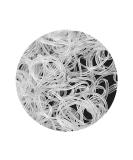 TYGA Store Pack of 1000 Mini Rubber Bands Soft Elastic Bands for Kids Hair Braids Ponytail Hair Pet Hairband Wedding Hairstyle and More (Clear) - Buy Online on GoSupps.com