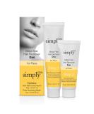 Simply GiGi Facial Hair Removal Cream & Soothing Balm Duo - Mess-Free, All Skin Types, 2-pc Set - Buy Online on GoSupps.com