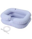 Tookie Inflatable Hair Washing Basin - Portable Shampoo Bowl for Elderly & Bedridden - White - Buy Online on GoSupps.com