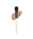 Natural Goat Hair Powder Brush - Premium Highlighting & Contour Brush for Flawless Face Blending - Buy Online on GoSupps.com