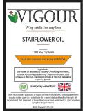 Starflower Oil - 60 High Strength 1300mg Capsules - Buy Online on GoSupps.com