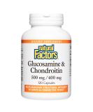 Natural Factors Glucosamine & Chondroitin 500 mg/400 mg 120 Capsules - Buy Online on GoSupps.com