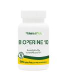 Nature's Plus Bioperine 10 - 90 Vegetarian Capsules for Enhanced Absorption - Buy Online on GoSupps.com