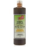 RA COSMETICS 100% Black Soap Body Wash - Mango Scent 13 Fl Oz | Natural Moisturizing International Shipping - Buy Online on GoSupps.com