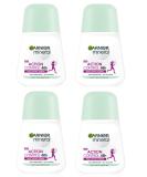 Garnier Mineral Action Control Anti-perspirant Roll On for Women - Pack of 4 - Buy Online on GoSupps.com