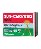 Sun Chlorella 200 mg Green Algae Superfood Supplement Supports Whole Body Wellness Immune Defense, Gut Health & Natural Energy Boost - Chlorophyll, B12, Iron, Protein - Non-GMO - 1500 Tablets - Buy Online on GoSupps.com